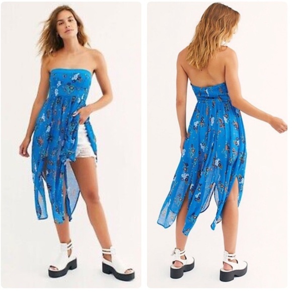 NWOT Free People Kitty Tube Top‎ Size XS - Picture 1 of 13